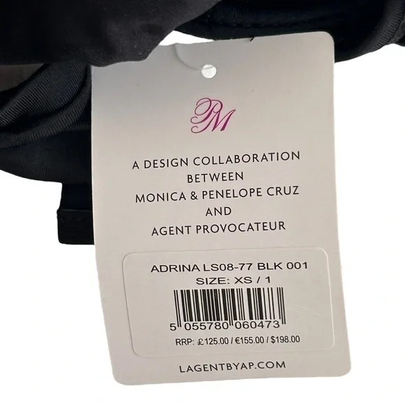 Adrina Swimsuit in Black
L'Agent by Agent Provocateur Women’s Size XS - Picture 2 of 6